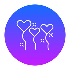 Wedding Balloon Icon