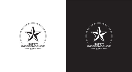 Simple star and text graphic for 