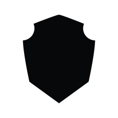Badge Icon. Vintage label and badge illustration. Security shield symbol.