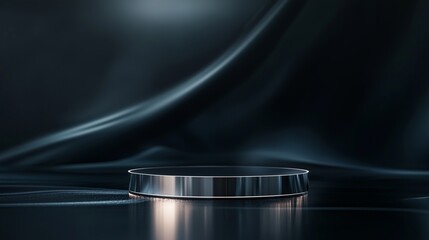 This title captures the visual focus (smoke, cigarette, black background) and includes context from the tags (round objects, isolated, equipment, etc), without using a colon