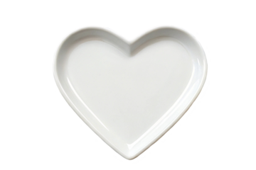Love plate vector linear icon design isolated on transparent background