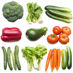 set of vegetables HD 8k wallpaper photographic image
