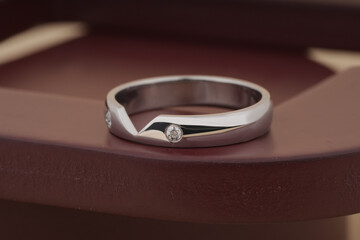 fancy women finger ring isolated images