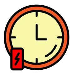 Lifetime Durability Vector Filled Icon Design