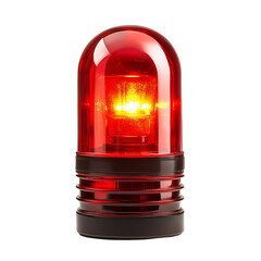 Bright Red Emergency Beacon Light Warning Signal