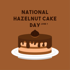 National Hazelnut Cake Day. June 1.