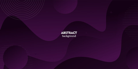 Abstract dark purple wave background. Trendy background with liquid wave pattern. Vector eps10