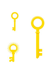 key icon vector illustration