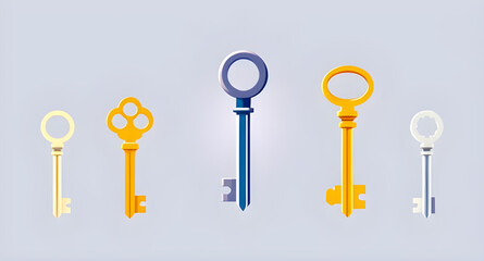 key icon vector illustration