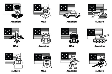 The image is a collection of twelve different images of people and vehicles