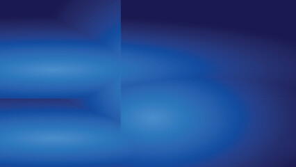 Abstract glow light and shade on gradient dark blue creative background. Vector illustration.