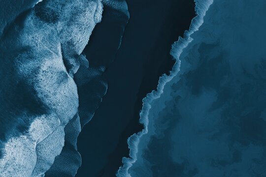 Abstract Blue And Grey Design Background