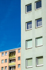Fototapeta premium typical apartment house in austria