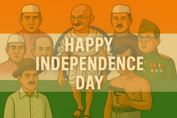 Happy Independence Day Celebration Remix Design