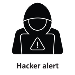 Hacker alert :Vector Icon which can easily modify or edit