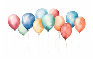 Party balloons anniversary celebration decoration.