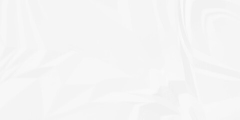 Rough wrinkled textured in white paper. White crumpled paper Blank white crumpled and creased paper poster.	