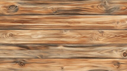 Rustic Brown Wooden Planks Background Texture Horizontal Grain Natural Wood
