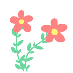 Illustration Flower Hand Drawn