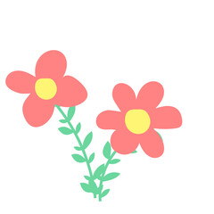 Illustration Flower Hand Drawn