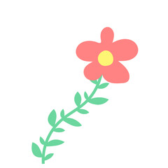 Illustration Flower Hand Drawn