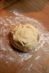 Dough on a Work Surface