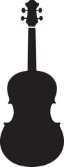 violin silhouette, violin outline, violin shape, violin form, violin icon, violin graphic, violin drawing, violin art, violin sketch