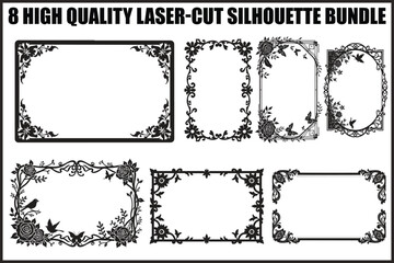 Butterfly Floral Laser Cut Bundle

