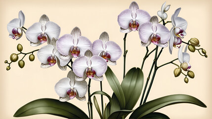 Orchids, ancient flowers, symbols of luxury have been revered for centuries in art and culture