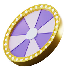 3D Illustration Fortune Wheel