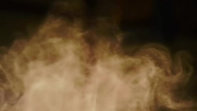 Athlete Hands Throwing Chalk Dust