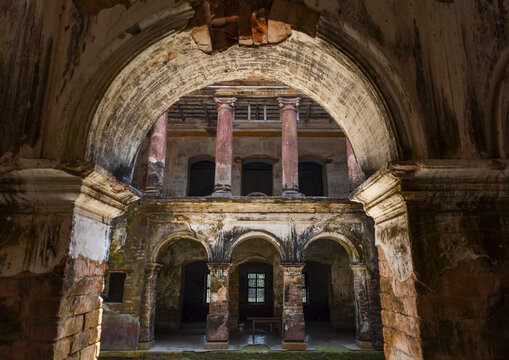 Abandonned Balihar Rajbari palace, Rajshahi Division, Naogaon Sadar, Bangladesh