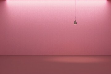 Pink giltter wall lighting architecture backgrounds.