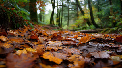 autumn in the forest