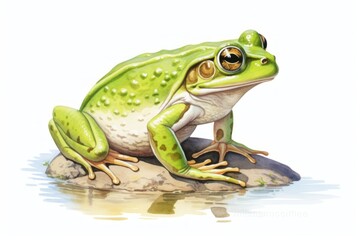 Obraz premium Frog amphibian wildlife reptile.