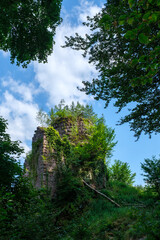 Ruines du château du Freudeneck (Alsace, France) 