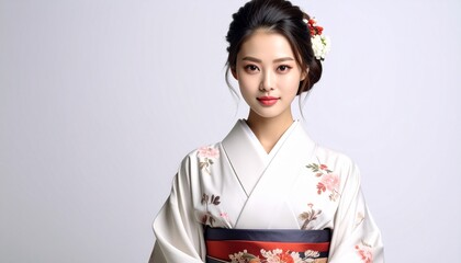 japanese woman in kimono