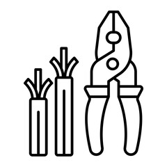 Wire Strippers outline icon