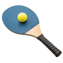 Paddle Ball Isolated on Transparent Background