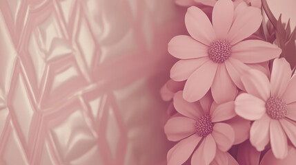 watercolor botanical Cosmos flowers texture template background.Elegant wedding invitation card background . Minimal hand painted Design for wedding or Valentine's Day