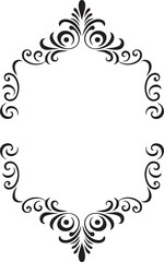 classic, ornate, frame, border, decorative, icon, vector, outline, silhouette, clipart, design, pattern, style, vintage, art