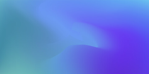 Blue, purple, green gradient. Soft pastel color gradient. Holographic blurred abstract background.