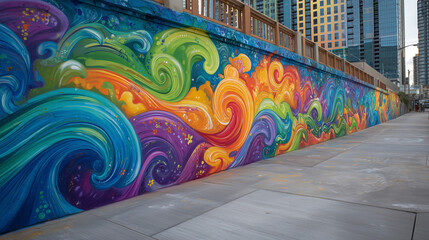 graffiti on the wall