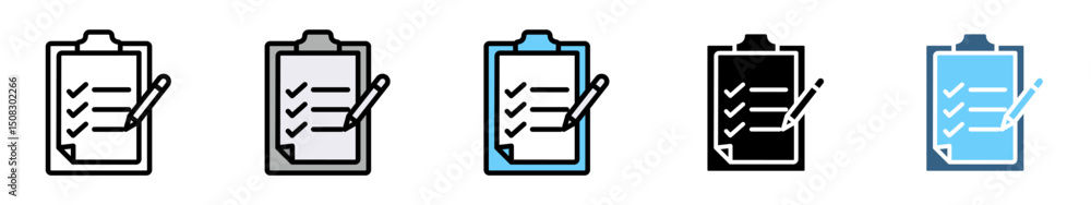 Poster waterfall icons with various information styles and colors of requirements, design, develop, test an