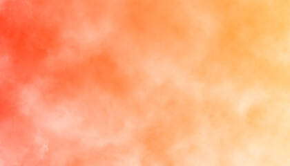 orange fog or smoke effect isolated on transparent white background. Steam explosion special effect. Effective texture of steam, fog, smoke png. Design elements