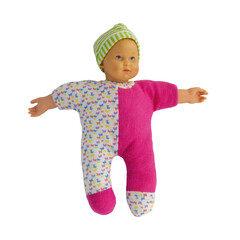 generic baby doll for little girl, isolated transparent png