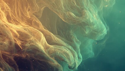 Abstract swirling colors, ethereal textures