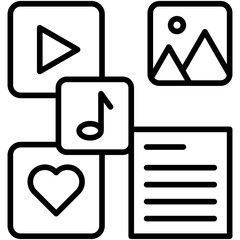Multimedia Icon