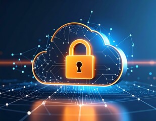 Cloud Computing Security Data Protection, Network Safety, Digital Privacy, Secure Access, Cyberdefen