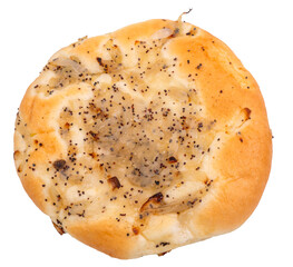 Cebularz - pszenny placek, z cebulą i makiem,  Cebularz - wheat cake with onion and poppy seeds